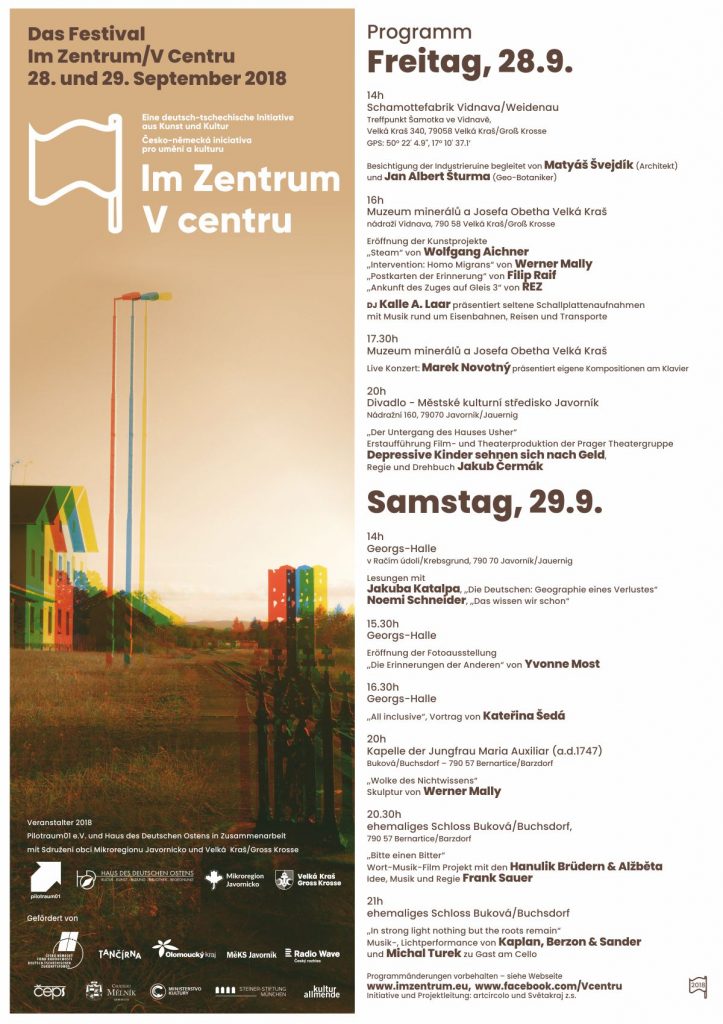 Im Zentrum 2018 Programm deutsch